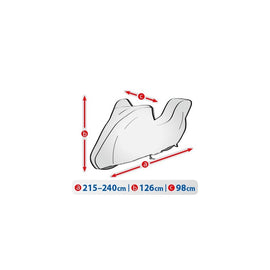 CERADA ZA MOTOCIKL EU 215-240cm L BOX