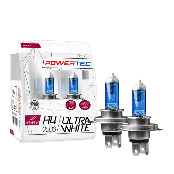 Žarulje H4 POWERTEC ULTRAWHITE Duo