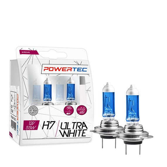 Žarulja H7 Powertec Ultrawhite Duo