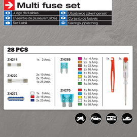 Set osigurača s testerom 12V