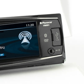Phonocar Media Station 3” Bluetooth CD-MP3-DVD SD/USB
